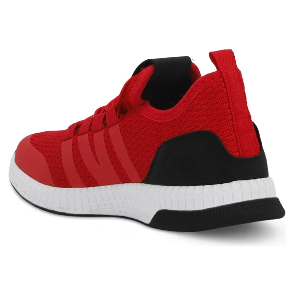 Slazenger Ebba Siyah-Kırmızı Çocuk Sneaker - Görsel 3