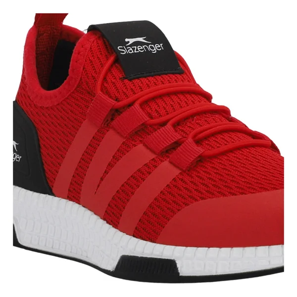 Slazenger Ebba Siyah-Kırmızı Çocuk Sneaker - Görsel 4