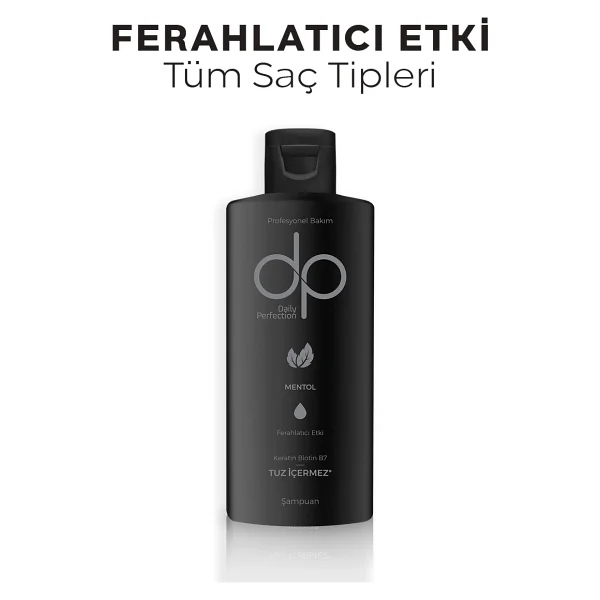 DP Daily Perfection Mentol Tuzsuz Şampuan 250 ml - Görsel 3