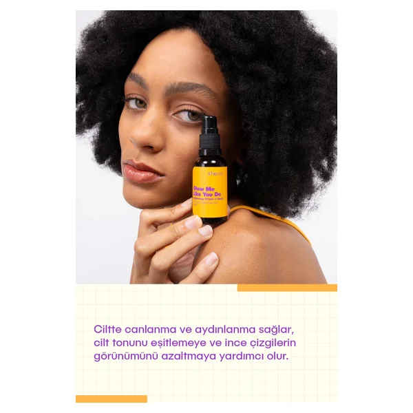 She Vec Glow Me Like You Do Vitamin C + Ferulic Acid Leke Karşıtı Yüz Serumu 30 ml - Görsel 3