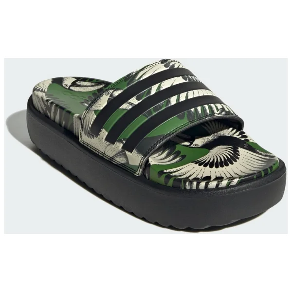 Adidas Adilette Platform JI4754 Yeşil Kadın Terlik - Görsel 3