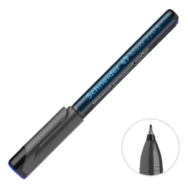 Schneider Pen Maxx 220 0.4 mm Mavi Asetat Kalemi - Görsel 6