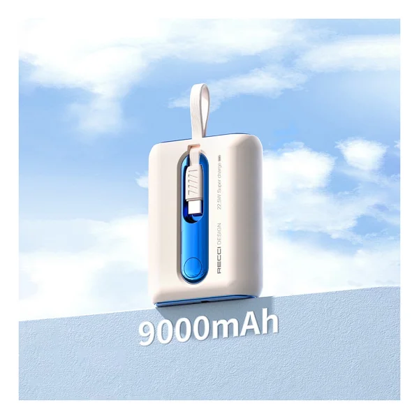 Recci RPB-P12C 9000 mAh Hızlı Şarj Powerbank - Görsel 4