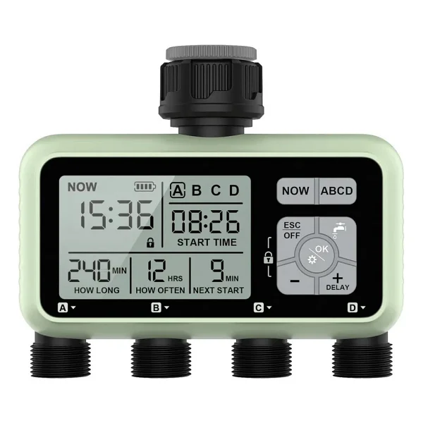 Hitit 4 Çıkışlı Elektronik Su Zamanlayıcı - Görsel 5