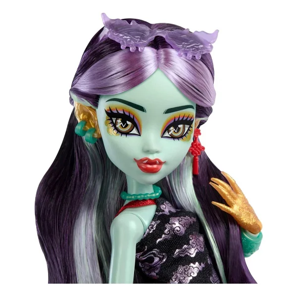 Monster High Acayip Havalı Arkadaşlar Jinafire Long Bebek HYV58 - Görsel 5