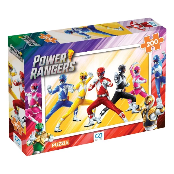 CA Games Power Rangers 200 Parça Puzzle 6042 - Görsel 3