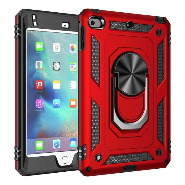 zore iPad Mini 5. Nesil - Uyumlu Zore Tablet Vega Kapak-Kırmızı - Görsel 8