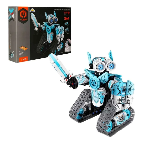 iM.Master IM8028 3 in 1 Uzaktan Kumandalı Robot Akrobasi Arabası 398 Parça Blok Oyuncak - Görsel 5