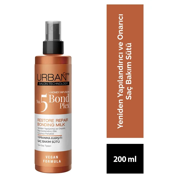 Urban Care Bond Plex No:5 Saç Bakım Sütü 200 ml - Görsel 5