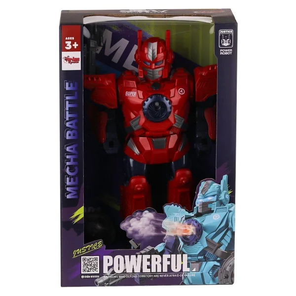 Vardem DF-6052 Işıklı ve Müzikli Buhar Atan Robot - Görsel 2