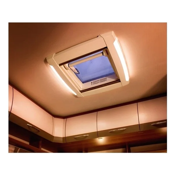 Mpk 40X40 LED Işıklı Heki Visionstar M Pro Iı Karavan Tavan Havalandırma Heki - Görsel 2