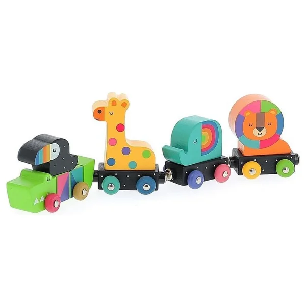 Vilac Ahşap Hayvanlar Treni - Görsel 7