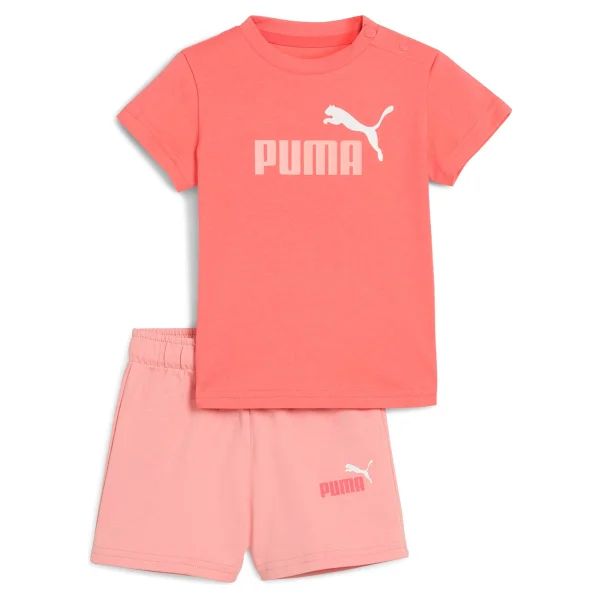 Puma Minicats Essentials 686285 Bebek Şort Tişört Takımı - Görsel 5