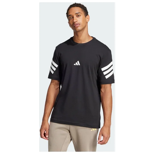 Adidas Future Icons 3-Stripes JD4877 Kısa Kollu Bisiklet Yaka Erkek Tişört - Görsel 5