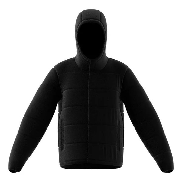 Adidas Helionic Down HN5640 Kapüşonlu Siyah Erkek Şişme Mont - Görsel 3