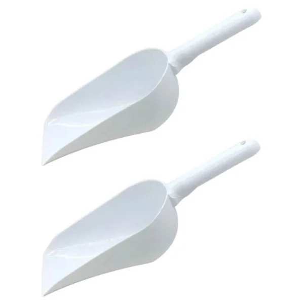 Plastik 2li Bakkal Erzak Deterjan Bakliyat Şeker Küreği 35cm Büyük Boy - Görsel 4