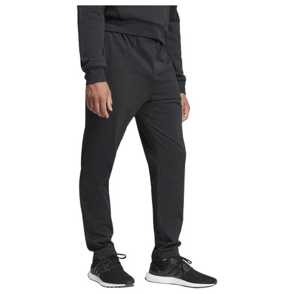 Adidas Essentials Small Logo Single Jersey JF1105 Siyah Erkek Eşofman Altı - Görsel 3