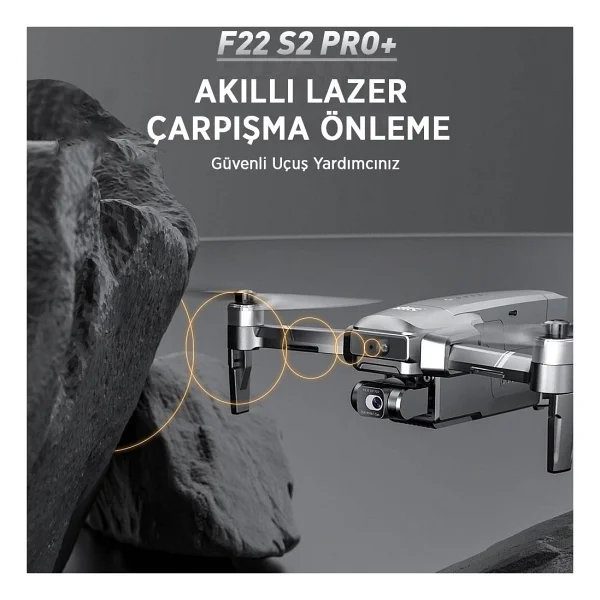 SJRC F22 S2 Pro Plus Combo 4K Drone - Görsel 5