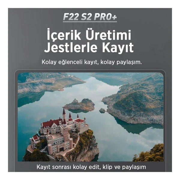 SJRC F22 S2 Pro Plus Combo 4K Drone - Görsel 9