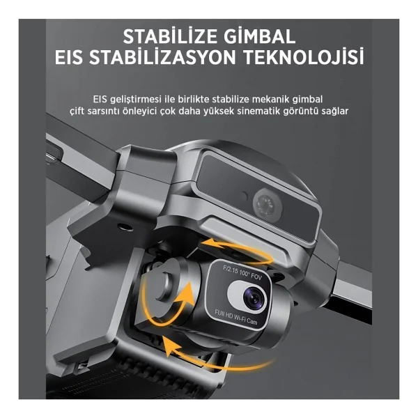 SJRC F22 S2 Pro Plus Combo 4K Drone - Görsel 10