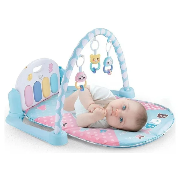 Ninibaby Oyuncak Piyanolu Bebek Halısı - 33 x 43 cm - Renkli - Görsel 2