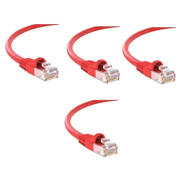 S-link Cat6 Sarı 0,30 Cm Rj45 Lan Kablosu Uçları Hazır Takılı Bilgisayar Modem Internet Ethernet Kablosu - Görsel 7