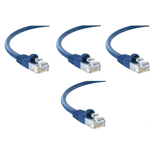 S-link Cat6 Gri 5 Metre Rj45 Lan Kablosu Uçları Hazır Takılı Bilgisayar Modem Internet Ethernet Kablosu - Görsel 8