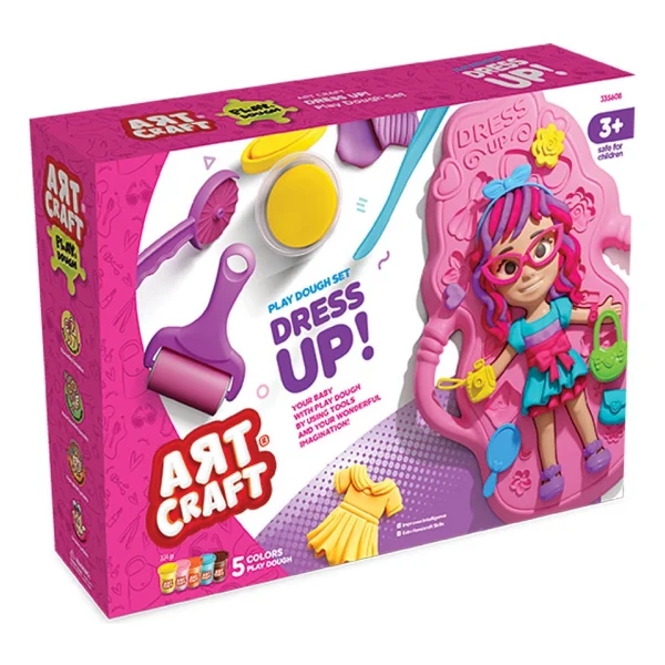 Art Craft Bebek Giydirme Hamur Seti 280 gr 03943 - Görsel 2
