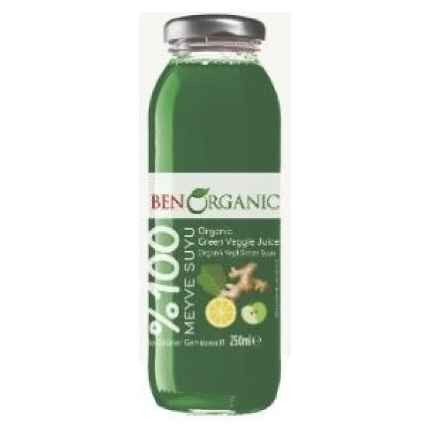 Benorganic Yeşil Sebze Suyu 250 ml - Görsel 2
