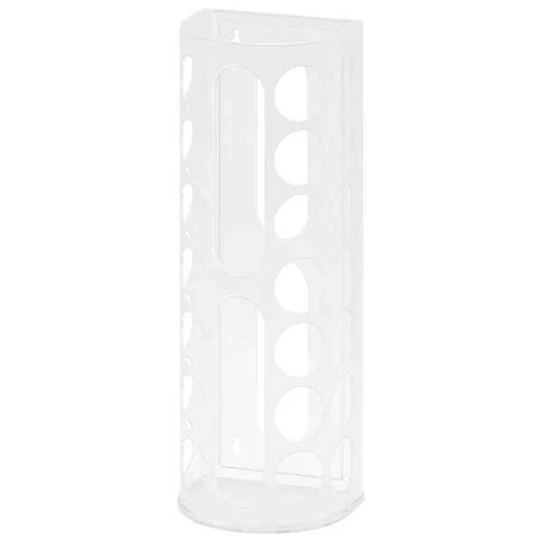 IKEA Beyaz Naylon Poşetlik 45X16X13 cm Ikea Torba Toplayıcı Büyük Boy Plastik Poşet Organizeri - Görsel 2