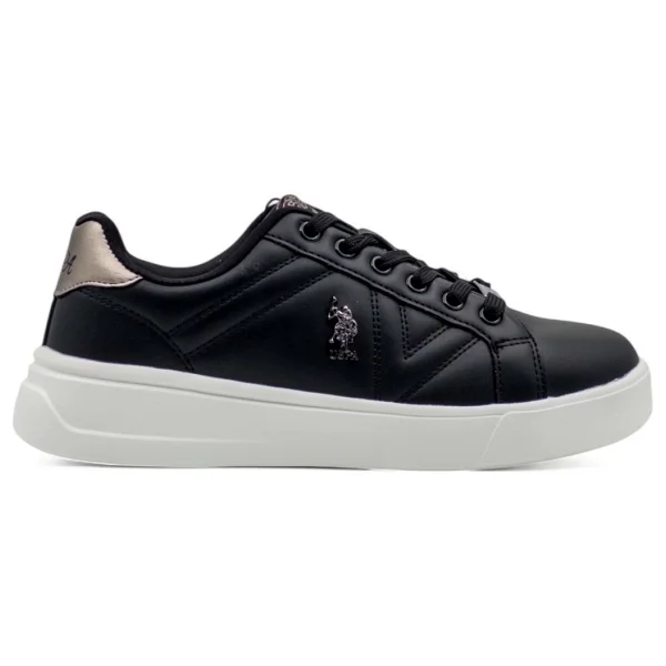 U.S. Polo Assn Exxy Siyah Kadın Sneaker - Görsel 6