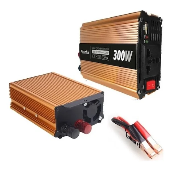 Piranha 12264 300 W 12/220 V Voltaj Çevirici İnverter - Görsel 6
