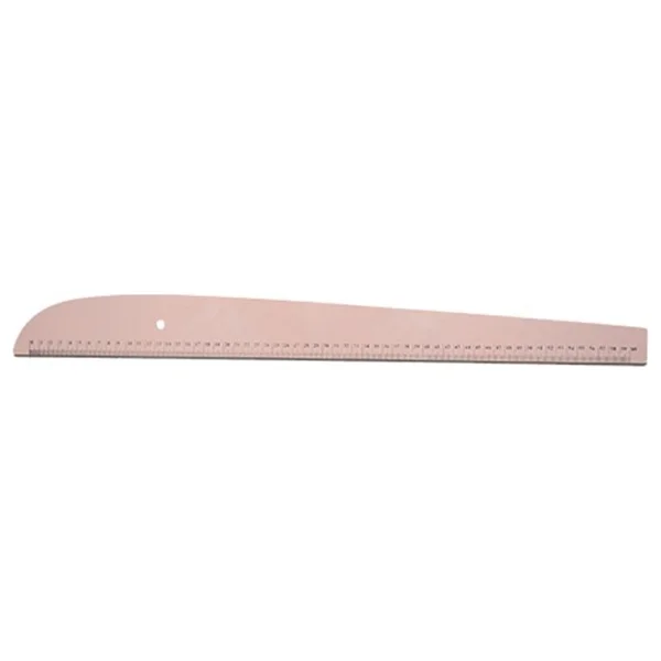 Moonstar Taba Plastik Düz Riga Cetvel - Görsel 2