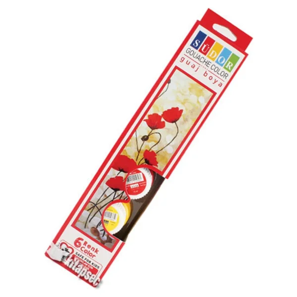 Südor 15 ml 6 Renk Guaj Boya - Görsel 4