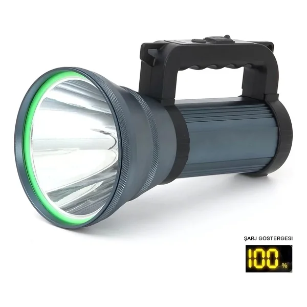 Watton WT-411 Projektör LED Şarjlı El Feneri - Görsel 5