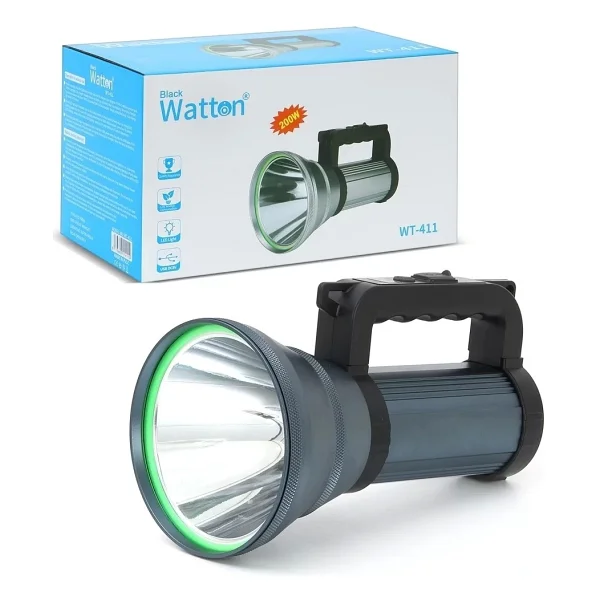 Watton WT-411 Projektör LED Şarjlı El Feneri - Görsel 8