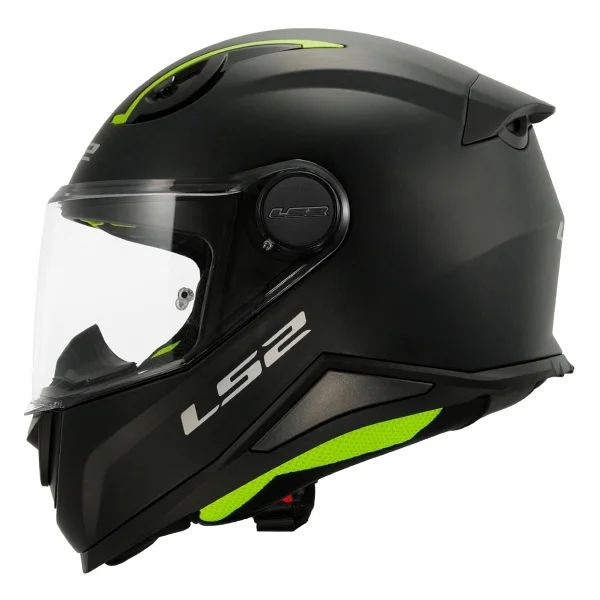 LS2 KID Full Face Çocuk Mat Siyah Motor Kaskı - Görsel 3