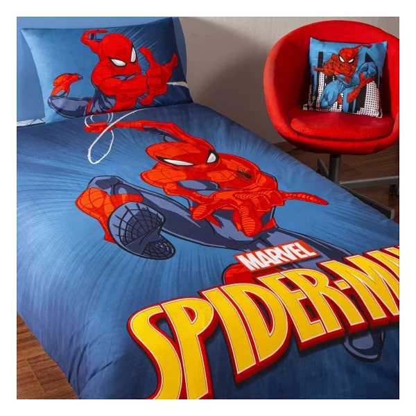 Taç Spiderman Classical Tek Kişilik Nevresim Takımı - Görsel 6