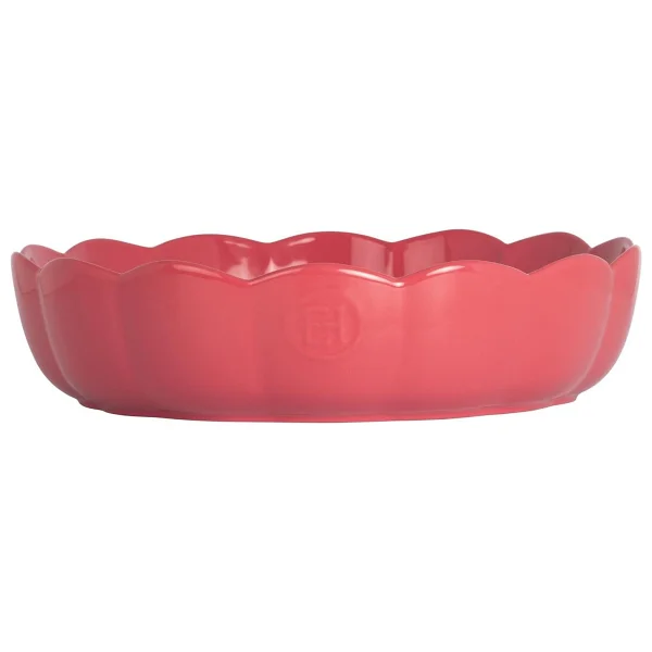 Emile Henry EH476253 Madeleine Pembe 27 cm Yuvarlak Fırın Kabı - Görsel 2