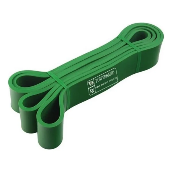 Powerband Direnç Lastiği Ve Egzersiz Bandı Yeşil Heavy - Görsel 2