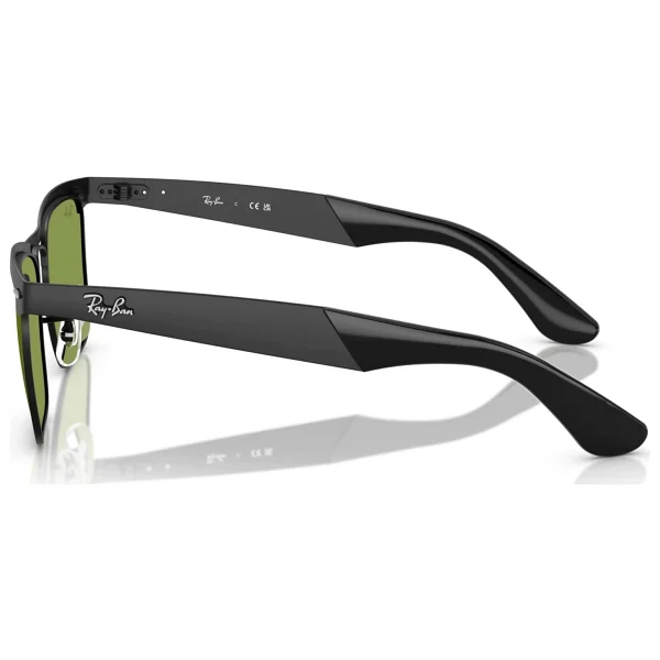 Ray-Ban Wayfarer Deluxe 3875 006/4E Black-Green Güneş Gözlüğü - Görsel 3
