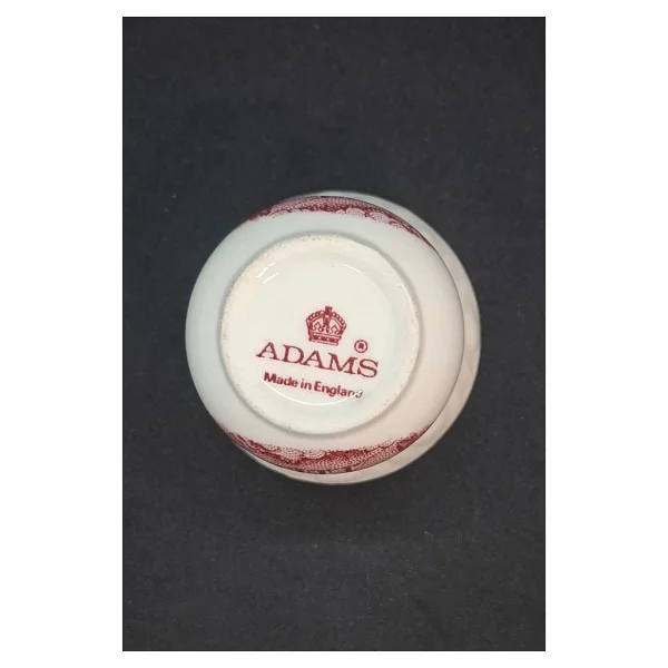 Villeroy & Boch Ingiliz Manzaralı Vintage Yumurtalık Çiçekli Kırmızı 1 Adet - Beyaz - Kırmızı - Görsel 2