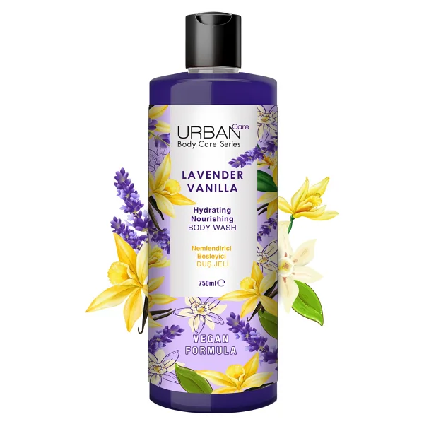 Urban Care Lavender Vanilla Duş Jeli 750 ml - Görsel 3
