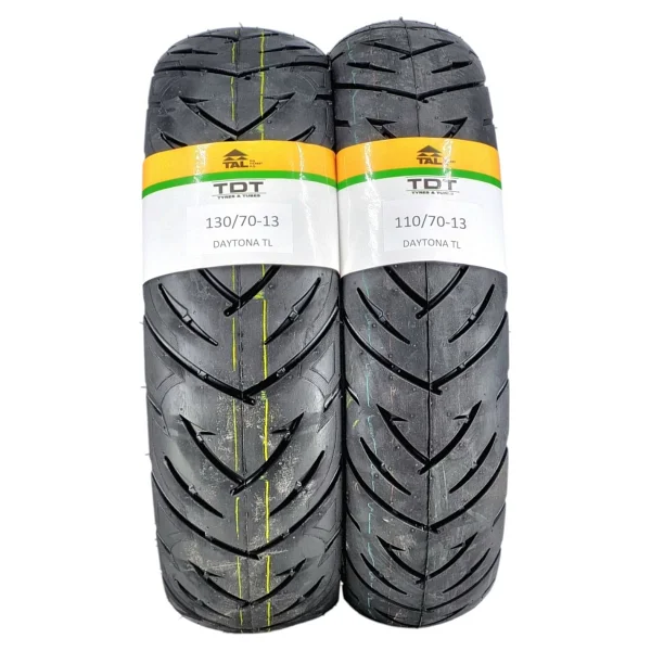 Krv 200 Lastik Takımı 130/70-13 Ve 110/70-13 Tl Tubeless - Dubleks - Görsel 2