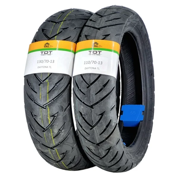 Krv 200 Lastik Takımı 130/70-13 Ve 110/70-13 Tl Tubeless - Dubleks - Görsel 3