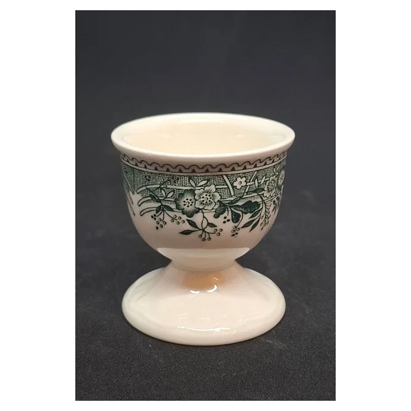 Villeroy & Boch Burgenland Vintage Yumurtalık Yeşil Küçük Boy 1 Parça - Yeşil - Krem - Görsel 2