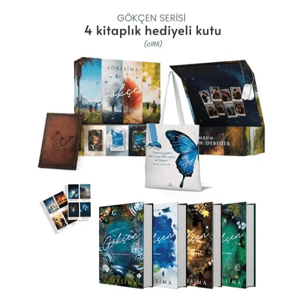Gökçen Serisi (4 Kitap-Ciltli) - Loresima - Görsel 6