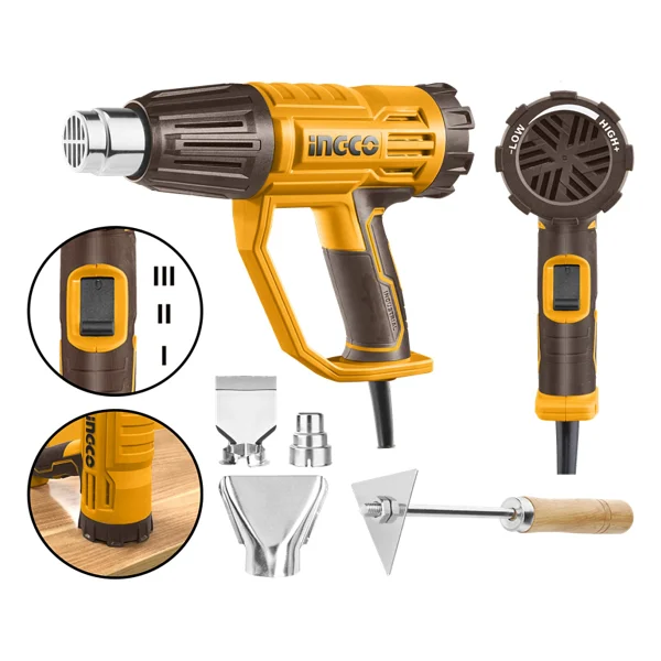 Ingco HG200047 2000 W Sıcak Hava Tabancası - Görsel 2