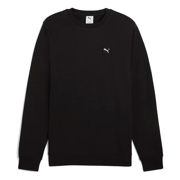 Puma Essentials 684727-01 Bisiklet Yaka Siyah Erkek Sweatshirt - Görsel 2