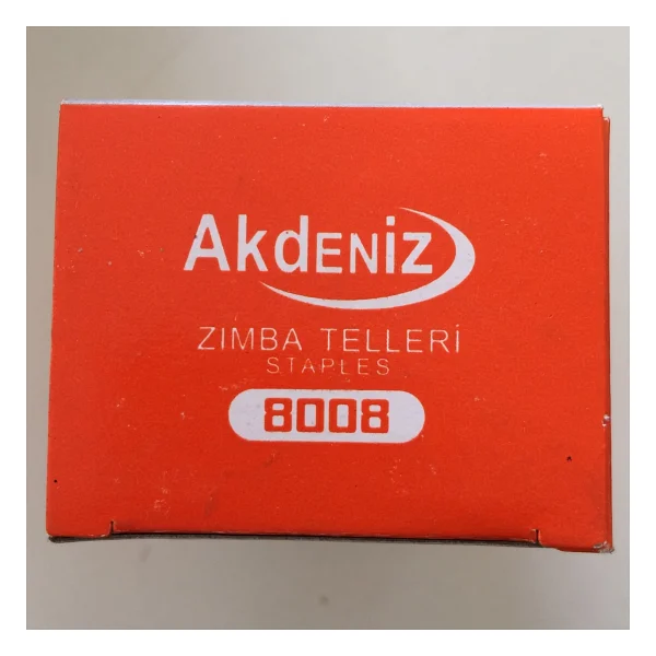 Akdeniz 8008 Zımba Teli Mekanik Ve Havalı Zımba Tabanca Teli - Görsel 6
